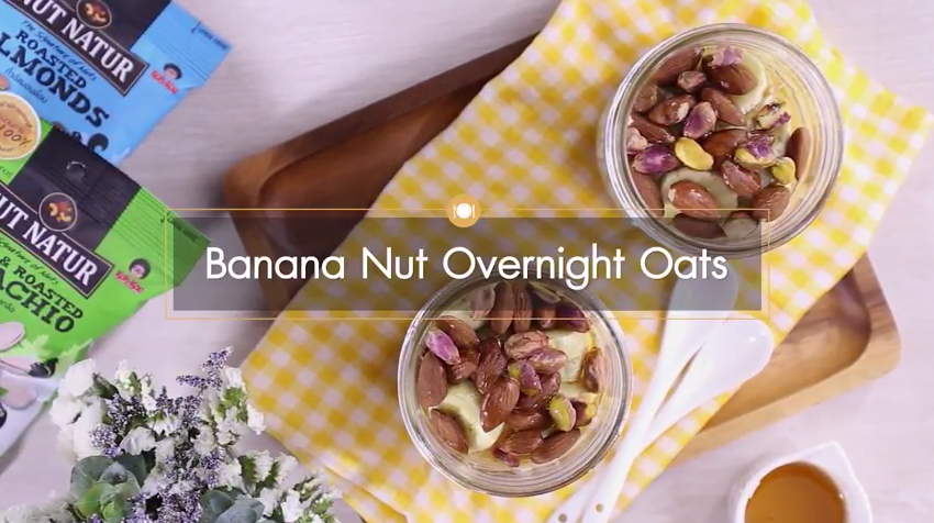 Banana Nut Overnight Oats