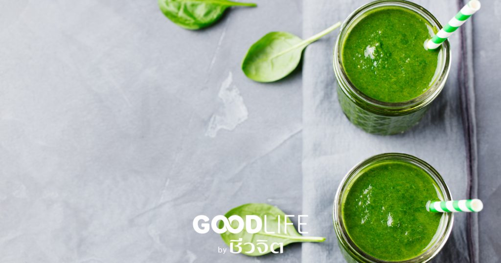 สมูทตี้สีเขียว, แก้ปวดไมเกรน