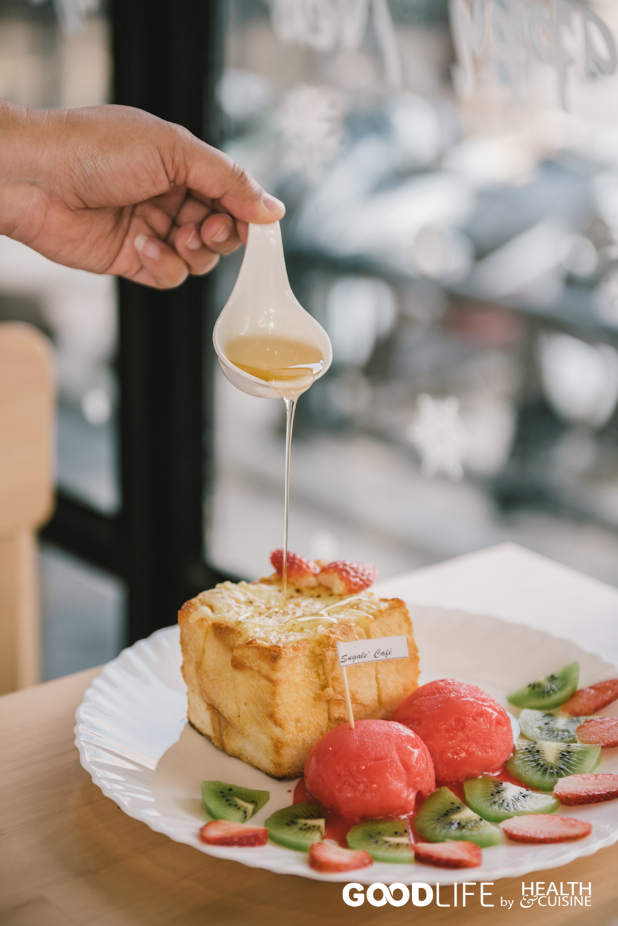 Stawberry Cheese Toast