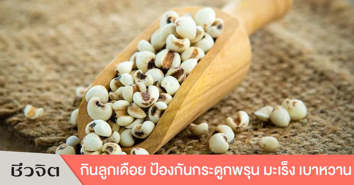ลูกเดือย อาหารสุขภาพ
