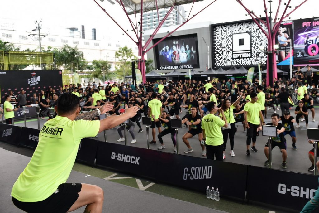 G-SHOCK G-SQUAD CHALLENGE 2018