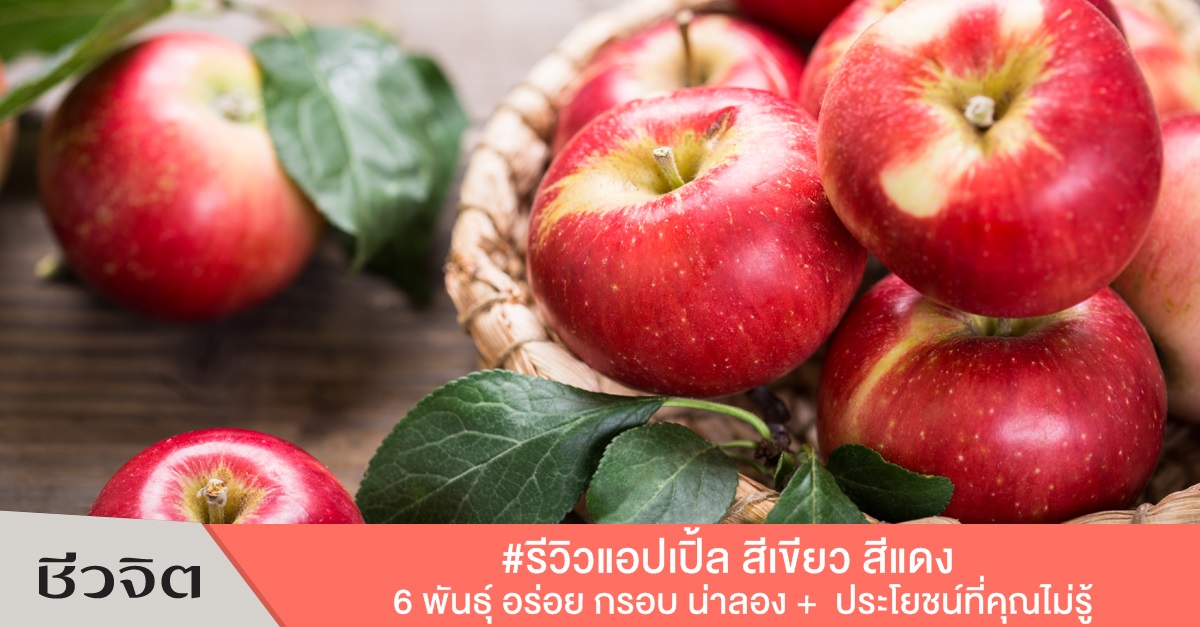 รีวิวแอปเปิ้ล, แอปเปิ้ล, ผลไม้, ประโยชน์ของแอปเปิ้ล, ลดน้ำหนัก, ลดความอ้วน, Apple