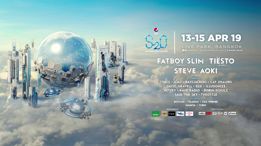 S2O Songkran Music Festival 2019