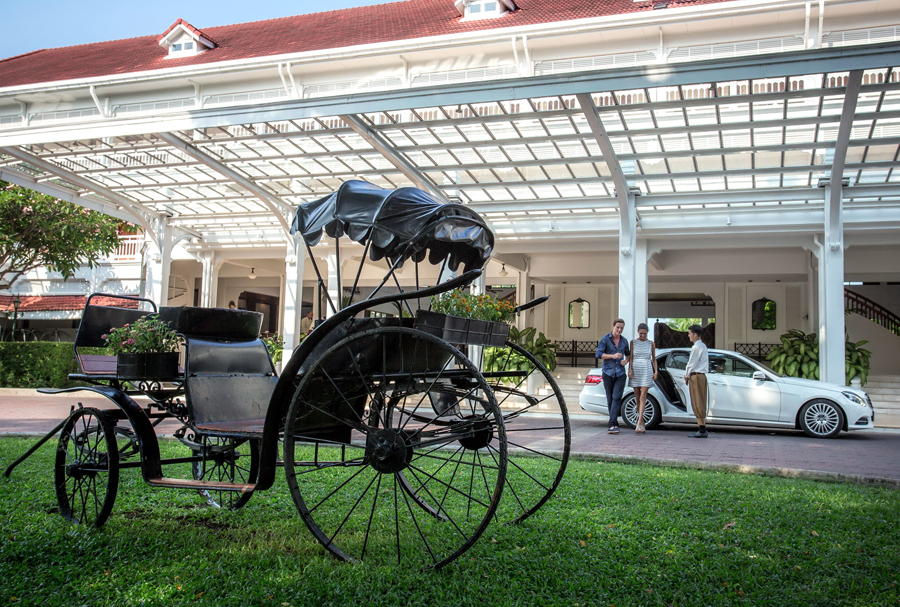 รถรางนำเที่ยวชมเมืองหัวหิน