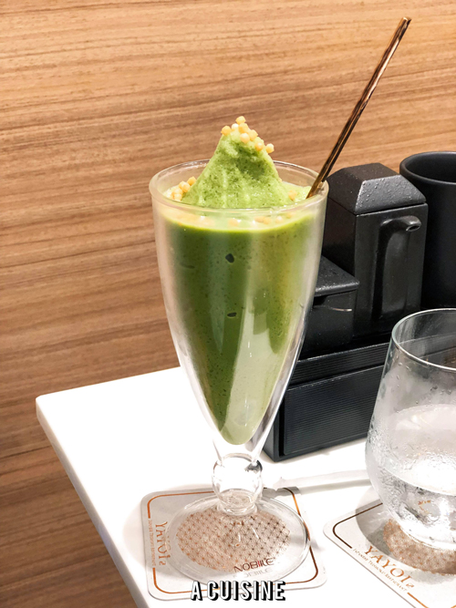 มัทฉะลาเต้ปั่น