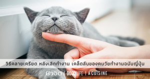 วิธีคลายเครียด
