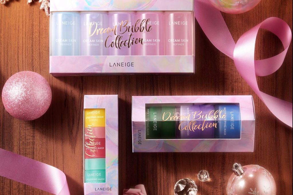 เติมความหวานชวนฝันกับ DREAM BUBBLE เครื่องสำอาง HOLIDAY COLLECTION 2019 จาก LANEIGE