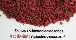 red yeast rice ข้าวยีสต์แดง