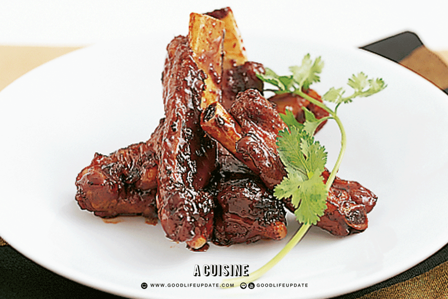 ซี่โครงหมูอบน้ำผึ้ง