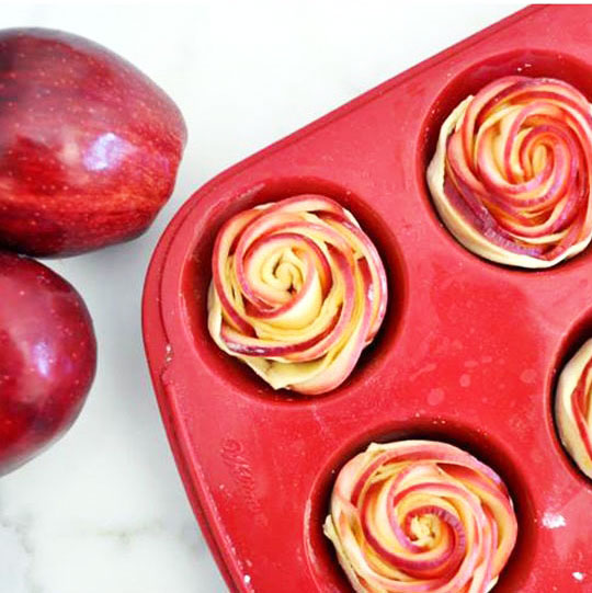 Apple Roses Puff