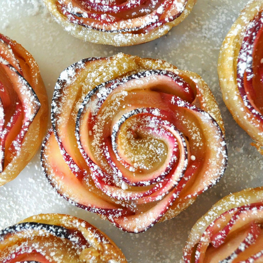 Apple Roses Puff 