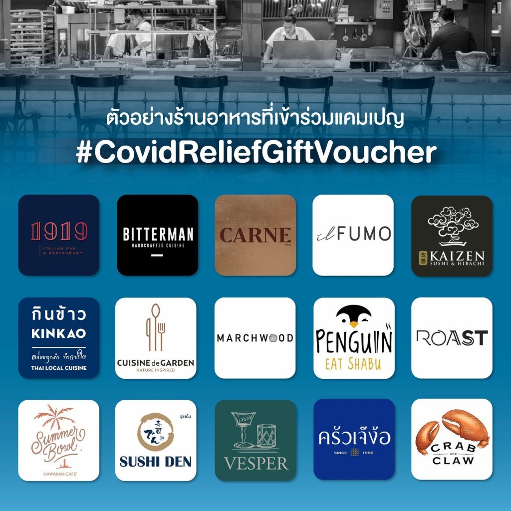 ชวนทุกคนรวมพลังช่วยร้านอาหารฝ่าวิกฤตโควิด-19  กับแคมเปญ สู้ไปด้วยกัน #CovidReliefGiftVoucher จาก Wongnai  ช่วยร้านให้มีรายได้ตอนนี้ เพื่อให้ร้านผ่านวิกฤตนี้ไปได้