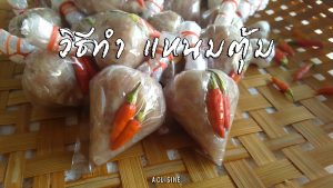 วิธีทำแหนมตุ้ม