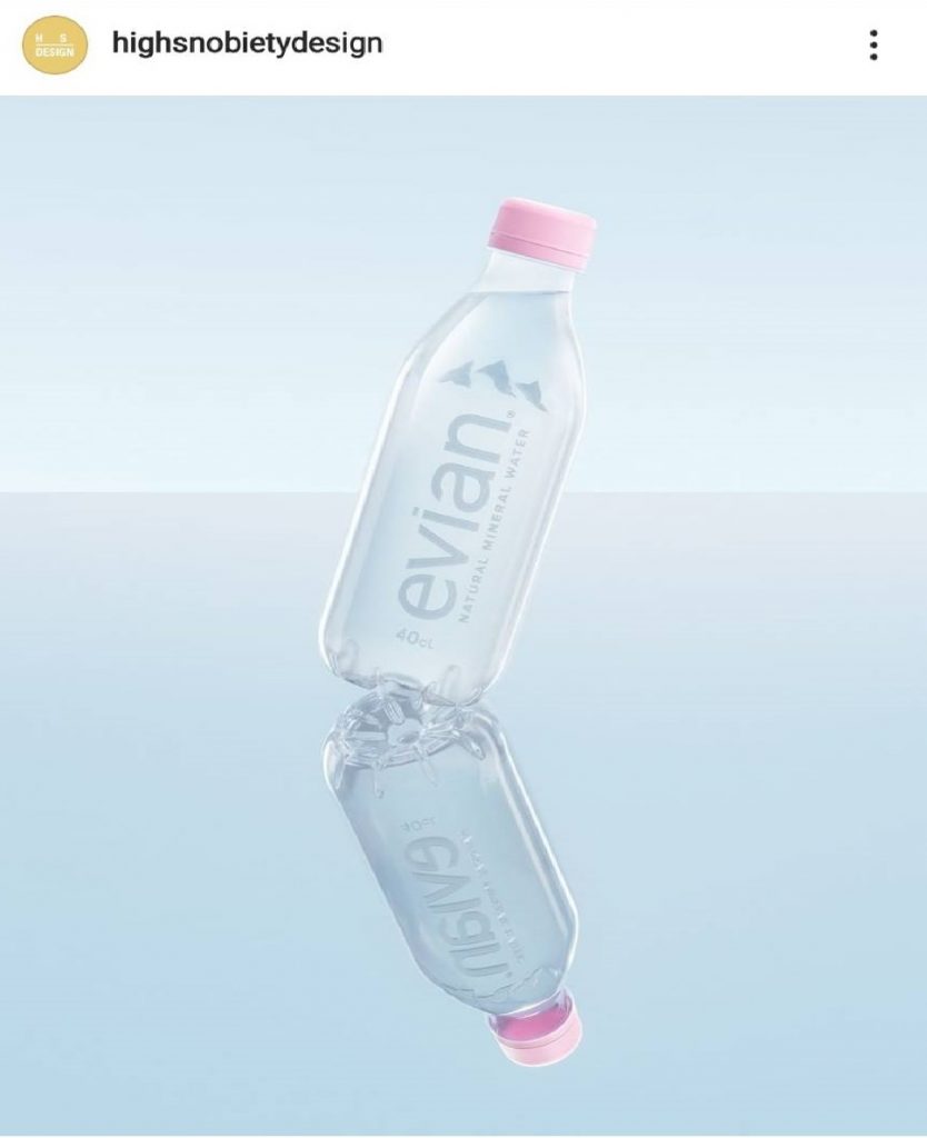 ขวดน้ำ"ไม่มีฉลาก" จากevian ก้าวเข้าสู่การรักษ์โลกอย่างแท้จริง