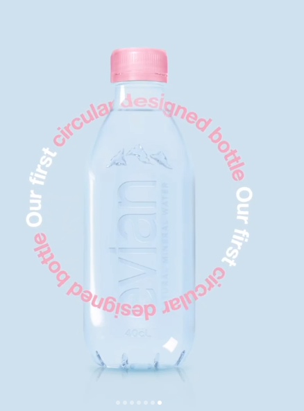 ขวดน้ำ"ไม่มีฉลาก" จากevian ก้าวเข้าสู่การรักษ์โลกอย่างแท้จริง