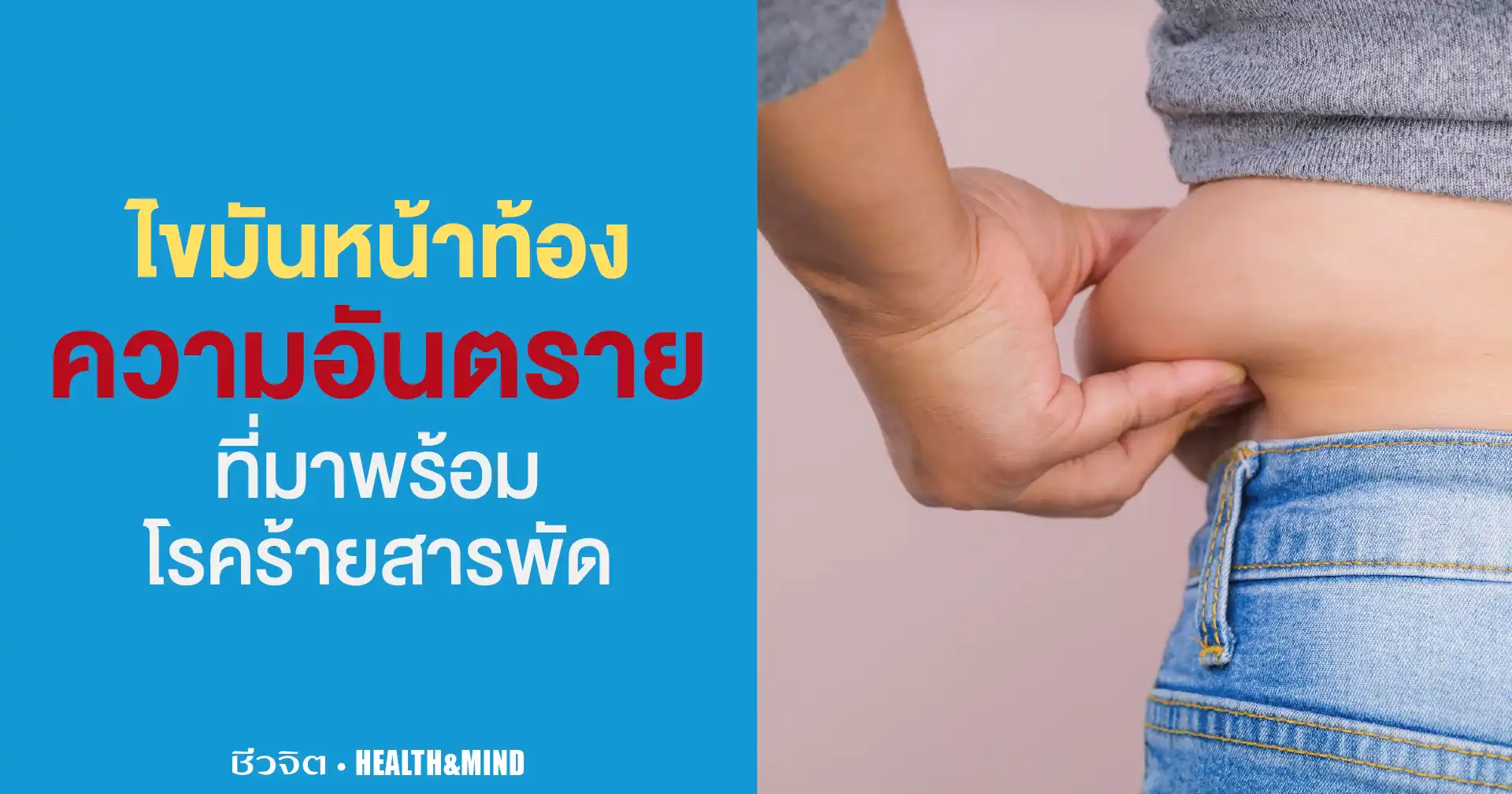 ไขมันหน้าท้อง