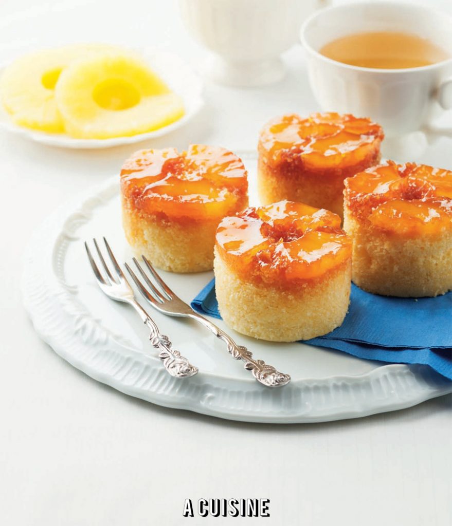 Upside down Pineapple Cake