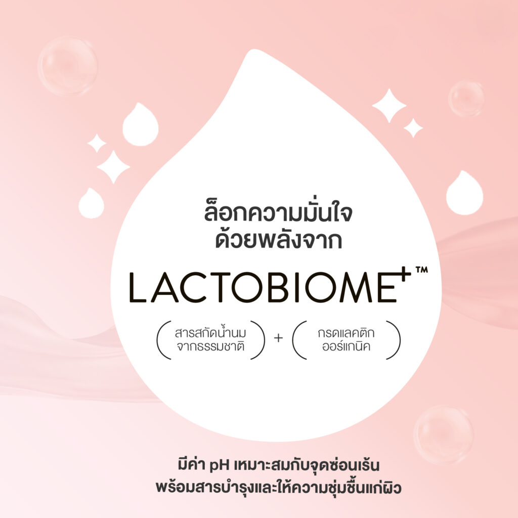 Lactobiome+ แลคโตไบโอม พลัส สารสกัดจากน้ำนมธรรมชาติ กรดแลคติกออร์แกนิค